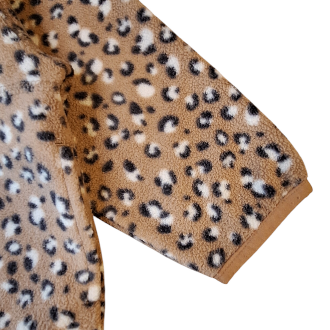 Leopard polar fleece jacket - 12M