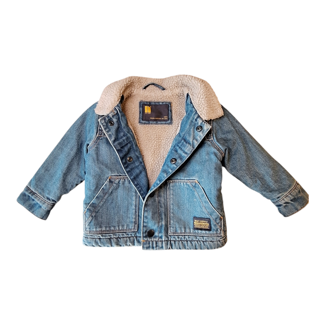 Teddy denim jacket - 9/12M