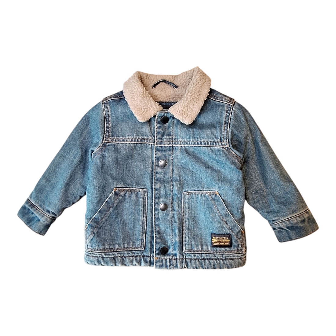 Teddy denim jacket - 9/12M