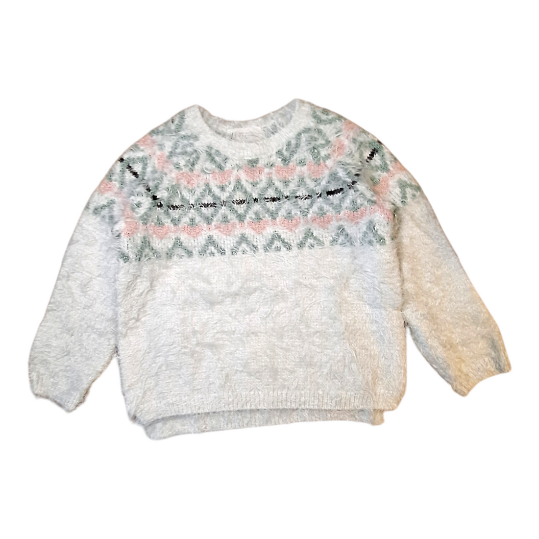 Furry sweater geometrics - 1/2Y