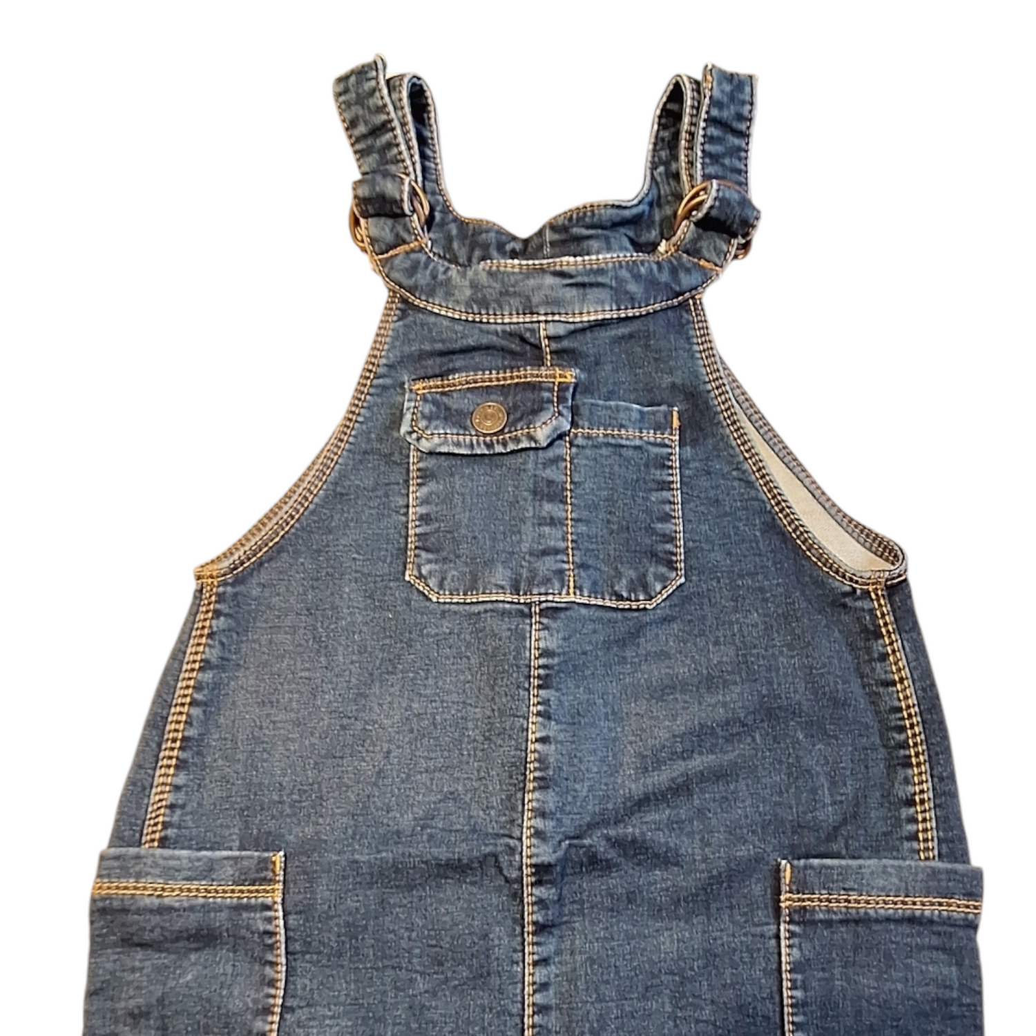 Donker denim Bassik overall - 24M