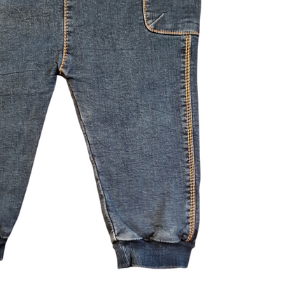 Donker denim Bassik overall - 24M