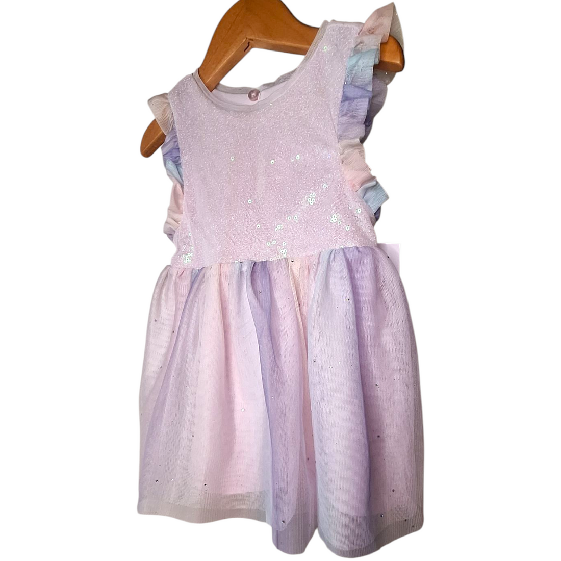 Cat &amp; Jack Sequin Tulle Dress 18 Months