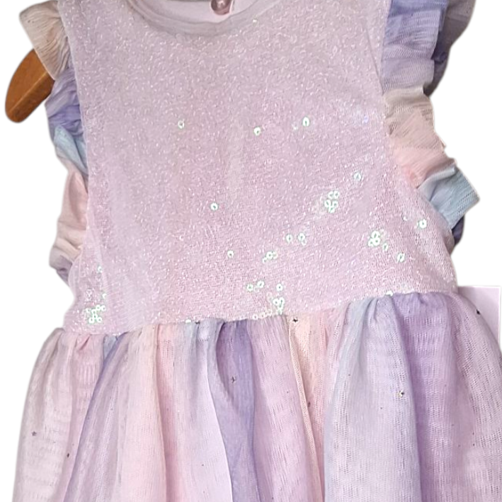 Cat &amp; Jack Sequin Tulle Dress 18 Months