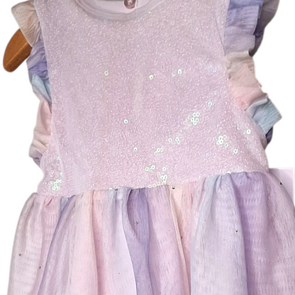 Cat &amp; Jack Sequin Tulle Dress 18 Months