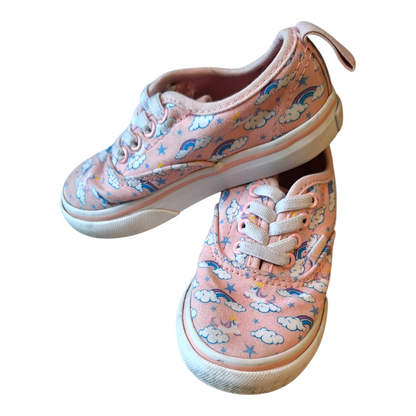 Vans Unicorn Elastic Lace Shoes (Size 24)