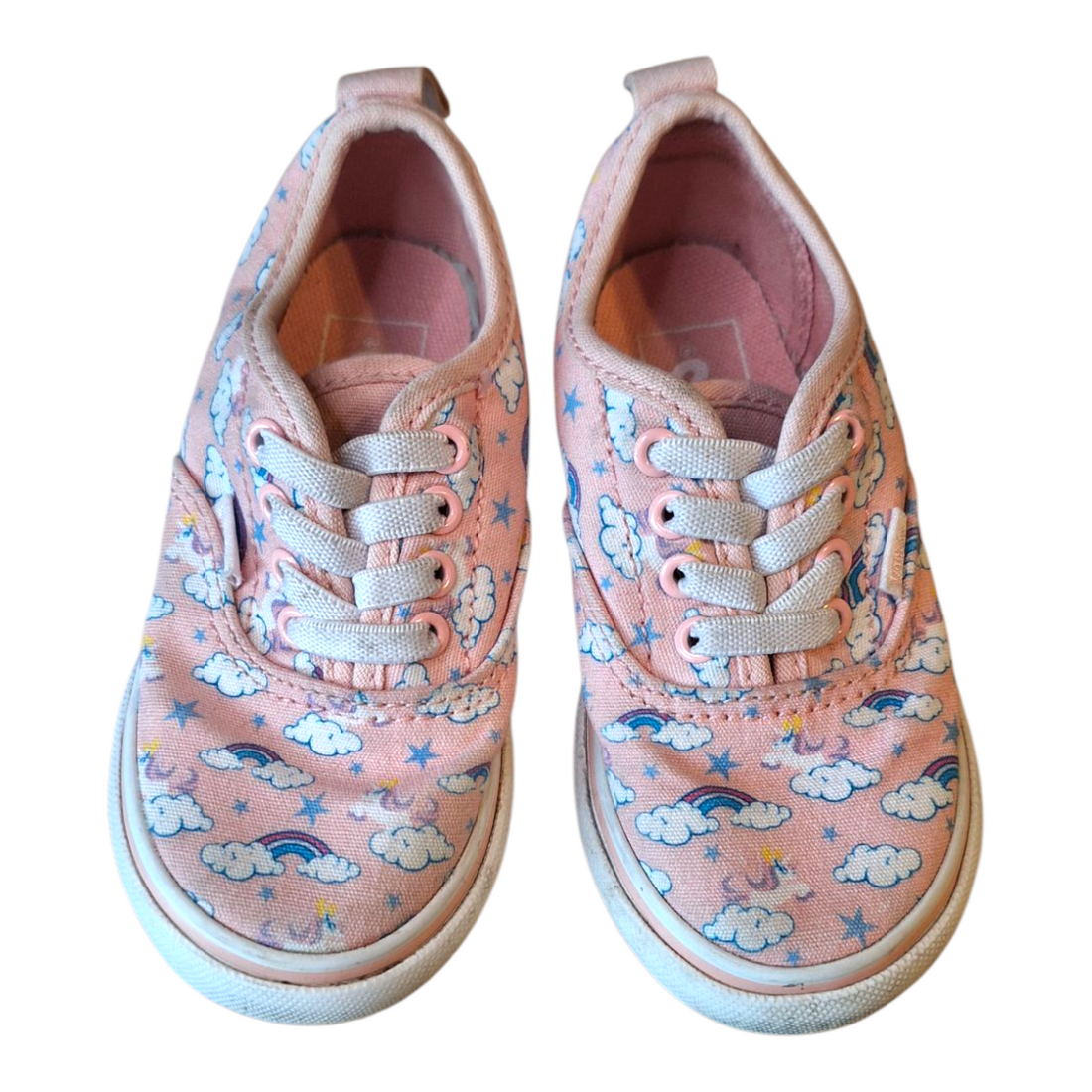 Vans Unicorn Elastic Lace Shoes (Size 24)