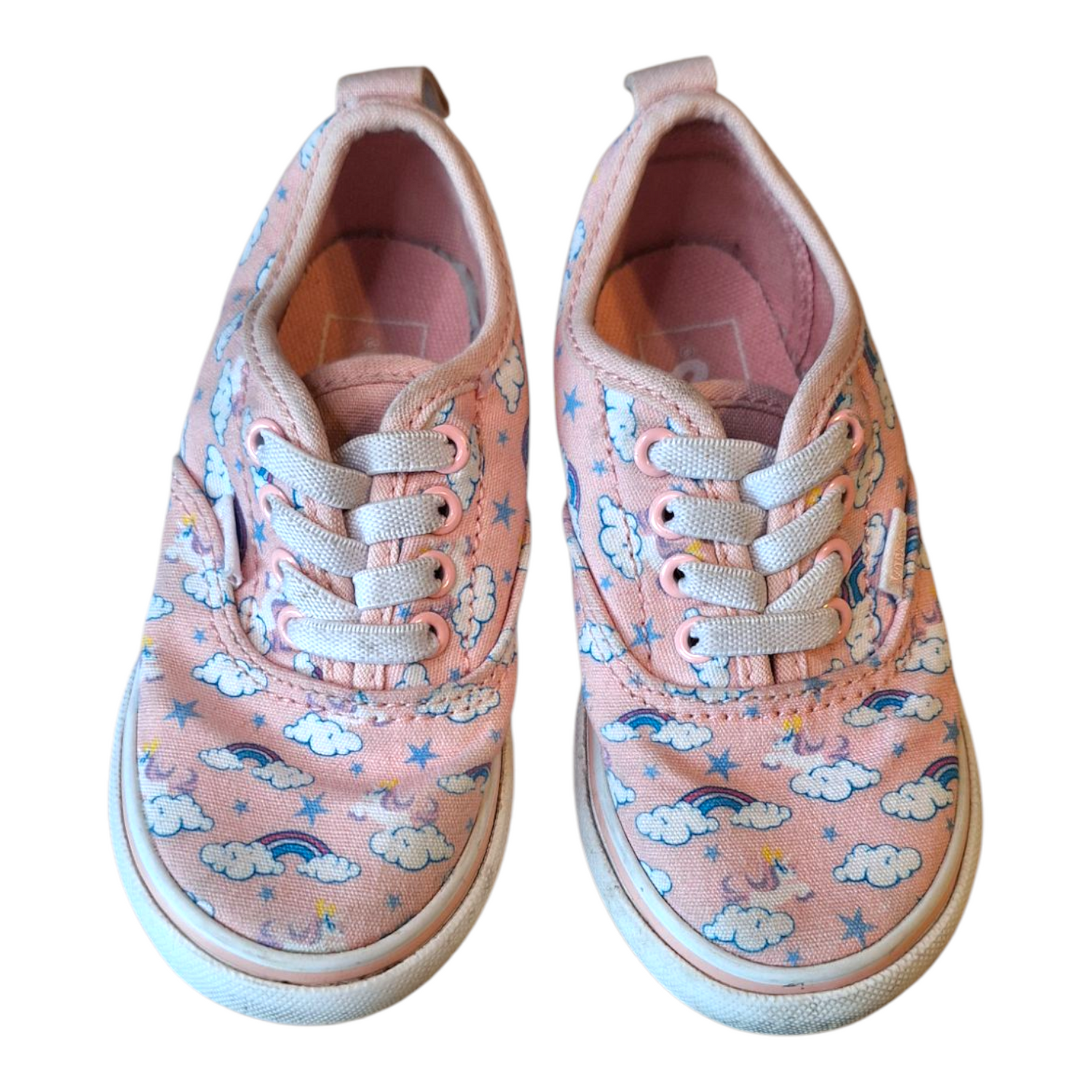Vans Unicorn Elastic Lace Shoes (Size 24)