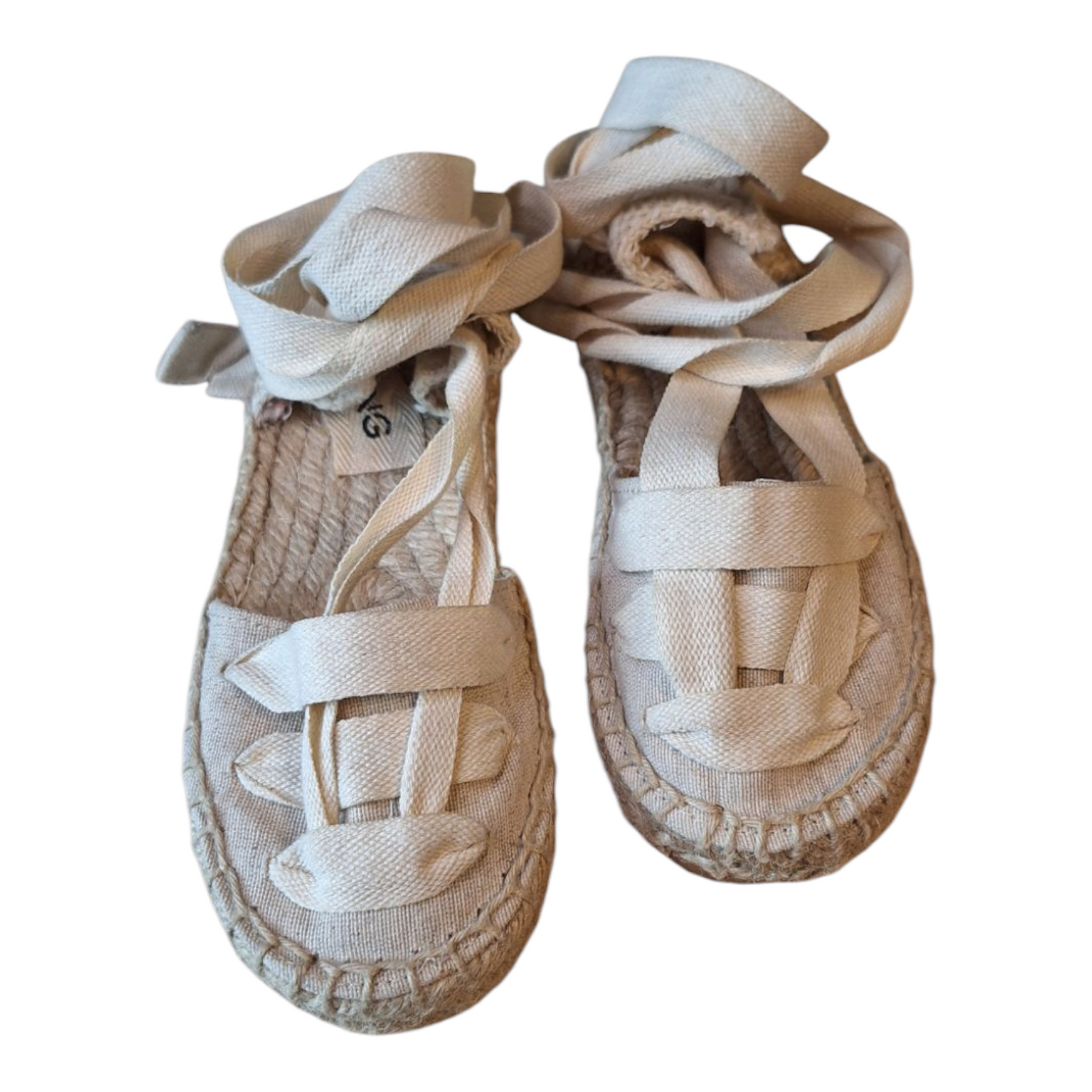 Mango espadrilles met strik voor kinderen - maat 23