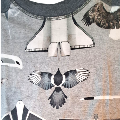 Molo long sleeves shirt eagle planes - 92CM