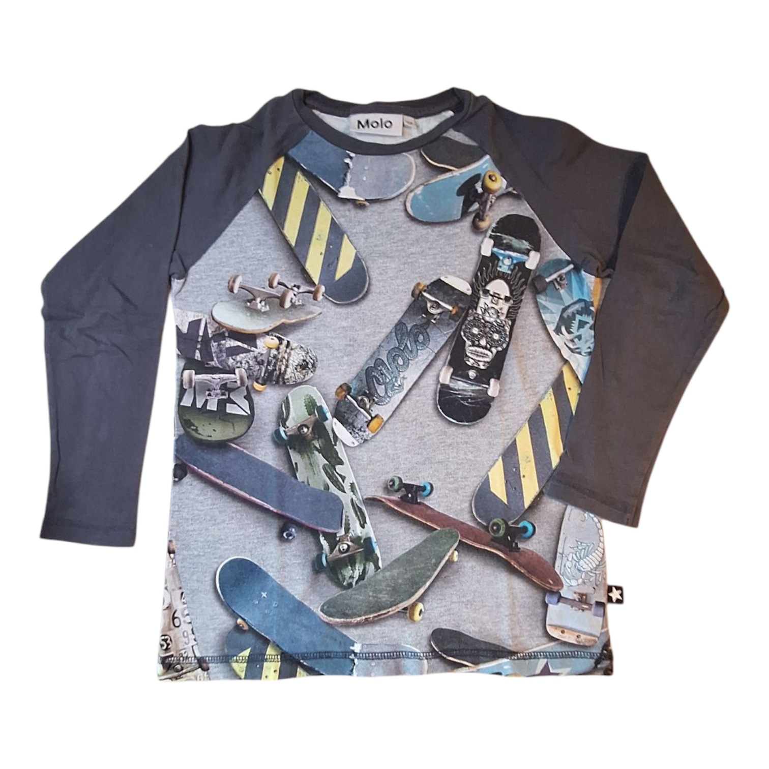 Molo shirt long sleeves skates - 116CM