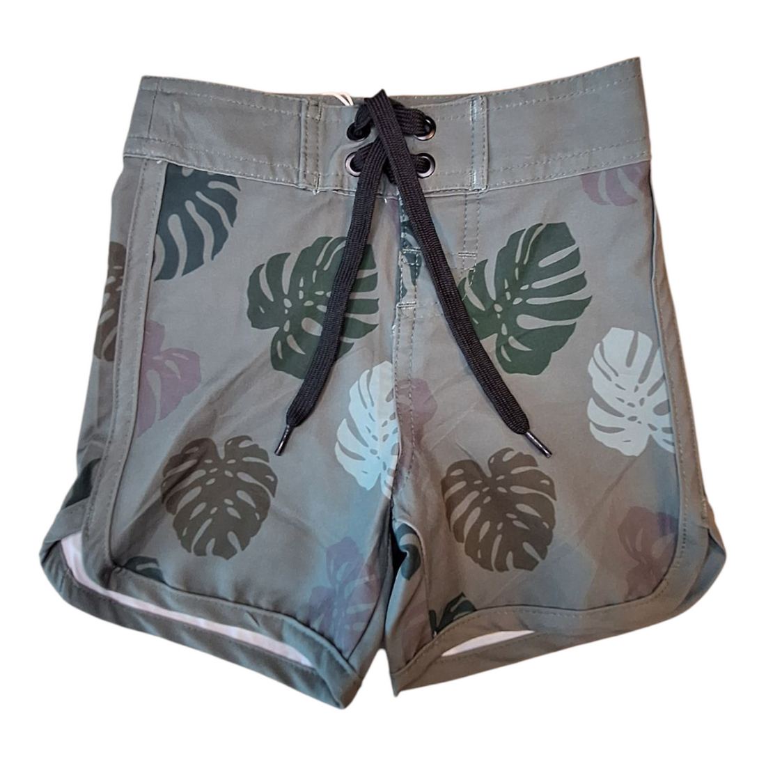 REIGN + Skye swim shorts leaves - 2Y