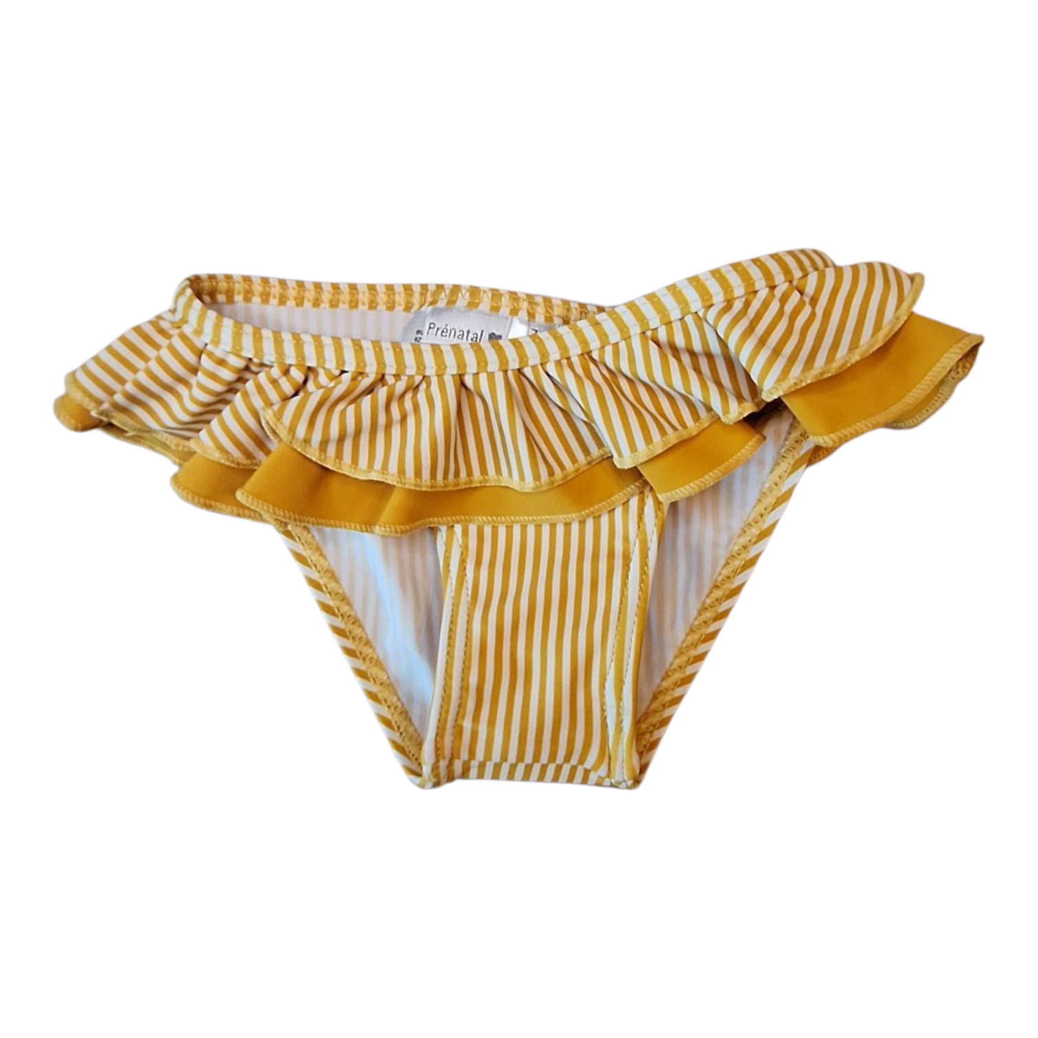 Prenatale gestreepte set muts &amp;amp; slip - 9/12M