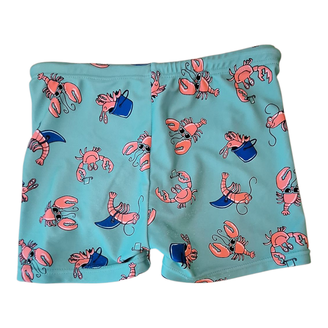 Hema swim shorts with lobsters - 7/8Y