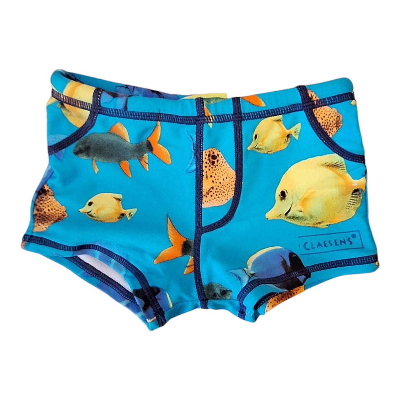 Fish swim shorts - 3/6M