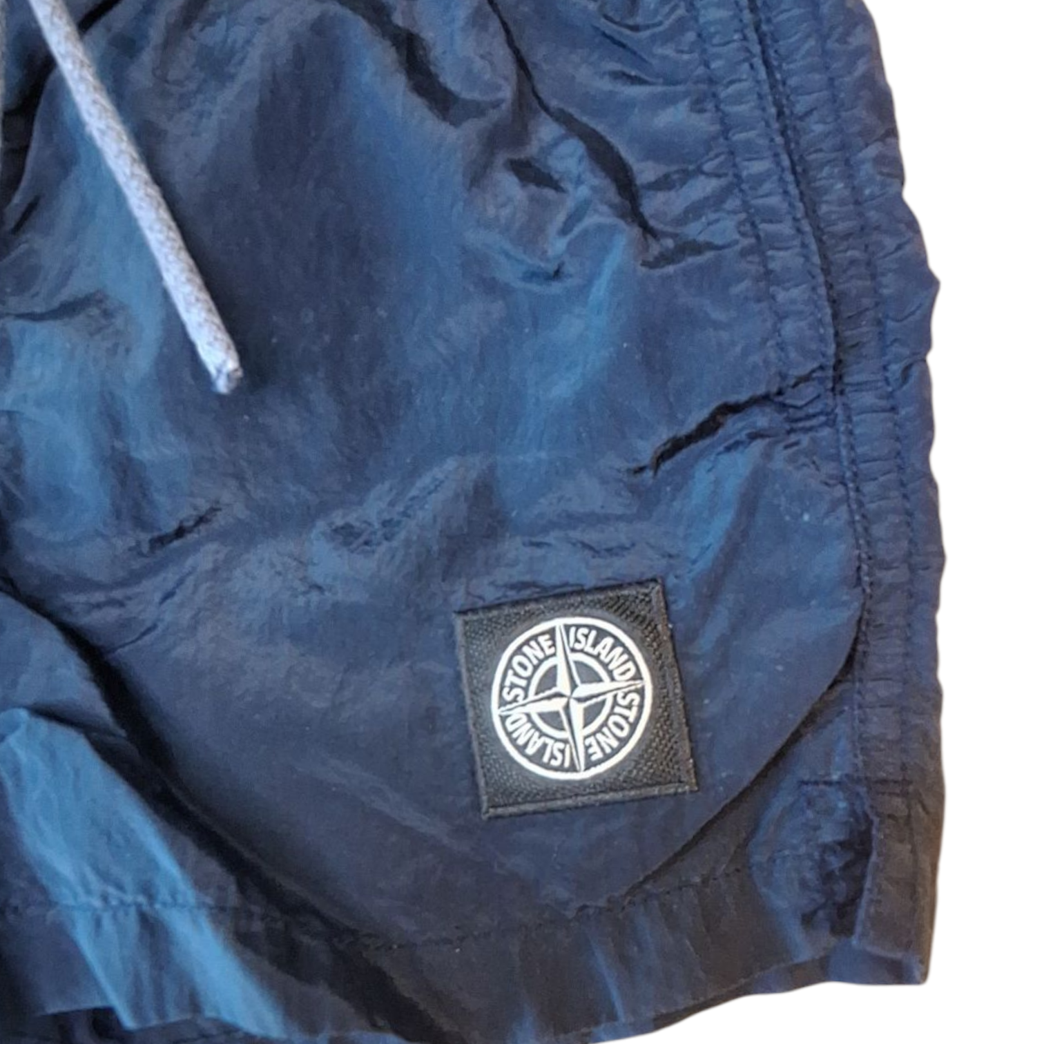 Stone Island blue swim shorts - 2Y