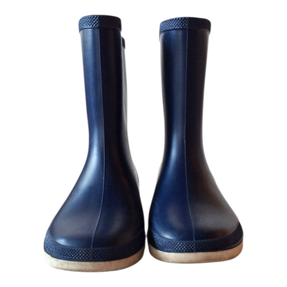 Dunlop blue and white rain boots - 25