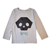 auw Capow by BangBang Copenhagen Long Sleeve Skull Bow Shirt 